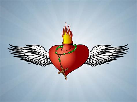 Heart On Fire Vector Art & Graphics | freevector.com