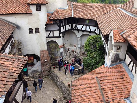 Bran Castle Interior Courtyard - TravelWorld International Magazine