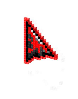 Red Broken Cursor Cursor