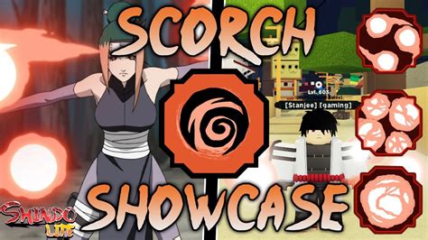 Shindo Life: Scorch Showcase - YouTube