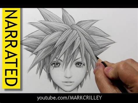 How To Draw Kingdom Hearts Sora - Phaseisland17