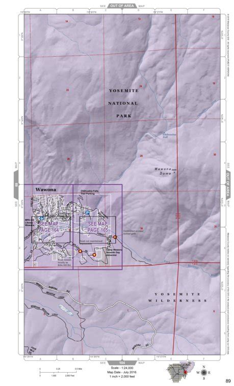 Mariposa Road Atlas Grid Page #089 Map by Mariposa County | Avenza Maps