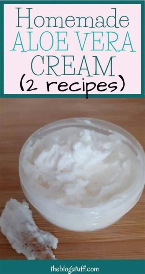 Homemade Aloe Vera Face Cream Recipe (Updated)