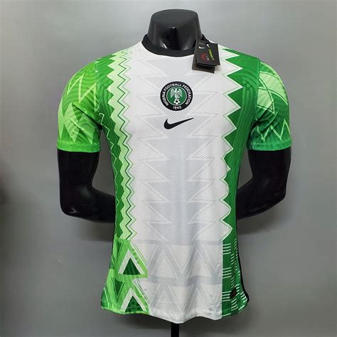 2020 Nigeria Home player version Slim Fit Soccer Jersey | Etsy