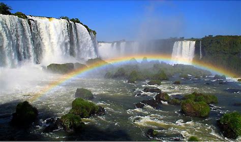 Iguazu Falls - With a Rainbow | Most Beautiful