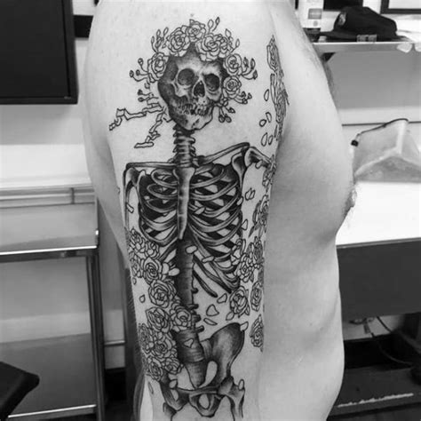 50 Rocking Grateful Dead Tattoo Designs for Men