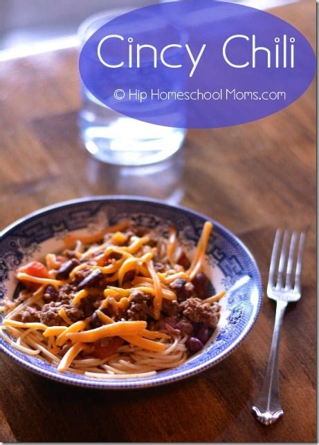 Cincy Chili from Hip Homeschool Moms