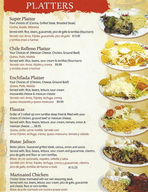 Super Taco Mexican Delivery Menu - Lincoln NE - Provided by Metro Dining Delivery