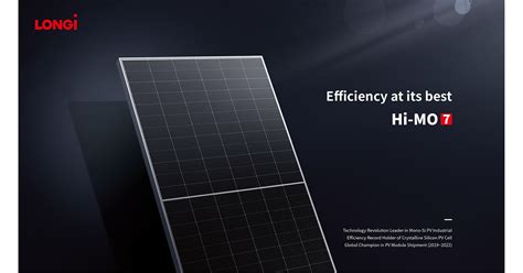 Featuring Hi-MO 7 Module, LONGi Shows Up at the SNEC with Full Scenario Product Portfolio