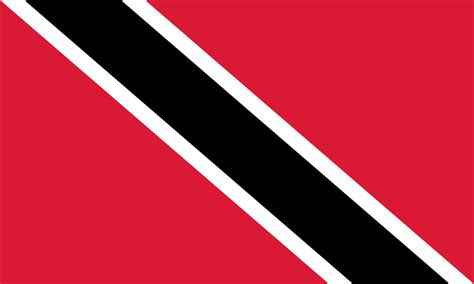 Trinidad and Tobago Flag Colouring Page – Flags Web