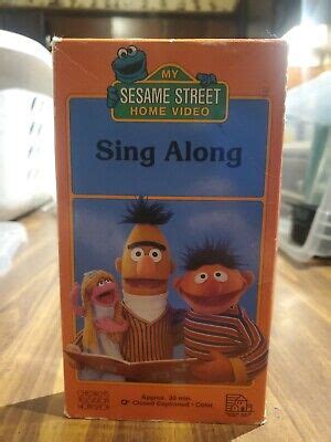 SESAME STREET - Sing Along (VHS, 1987) £10.91 - PicClick UK