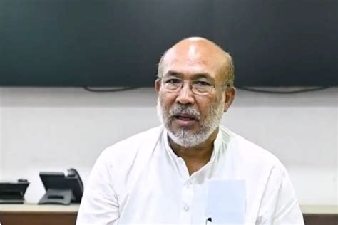 Manipur CM Biren Singh clears on his resignation - NewsBharati