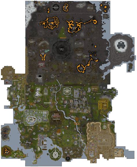 Runescape 3 World Map