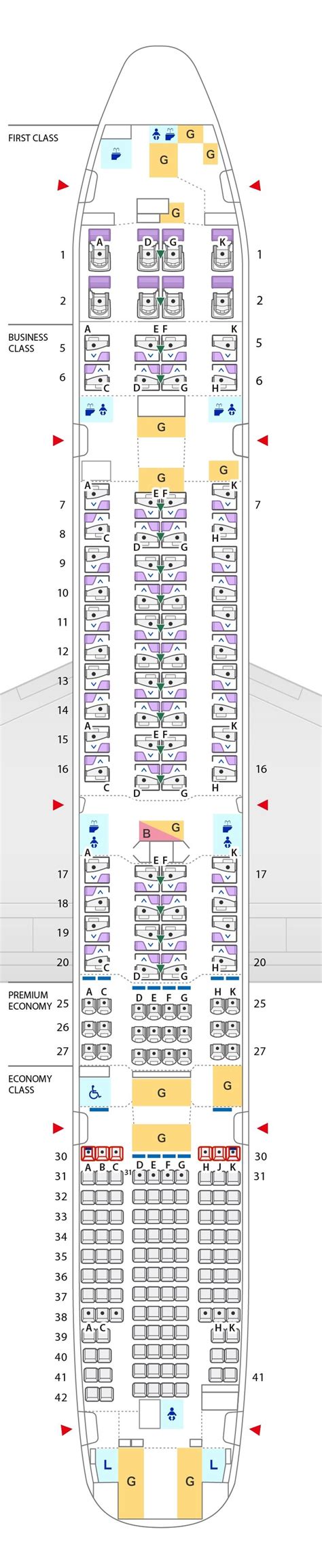 波音 777-300ER (77W) | 機型、座位圖 [國際線] | At the airport/In flight ...