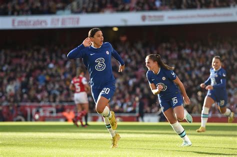 Sam Kerr rescues Chelsea as Arsenal miss opportunity to land blow in WSL title race | The ...