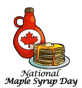 National Maple Syrup Day in the US - Tue, Dec 17, 2024