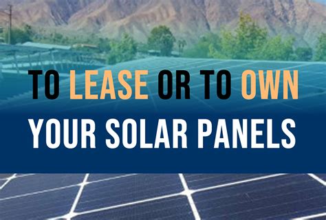 How does a solar lease work? - Zero Down Solar