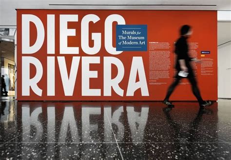 moma exhibition graphics | Diego rivera, Design museum, Environmental graphics