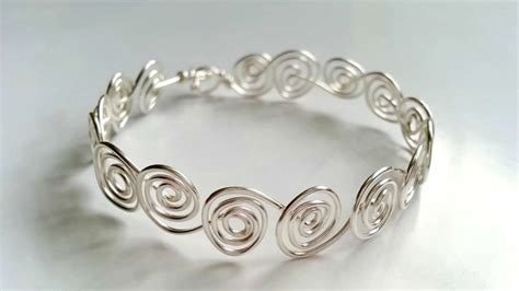 How To Create Swirly Wire Bracelets - DIY Crafts Tutorial - Guidecentral - YouTube