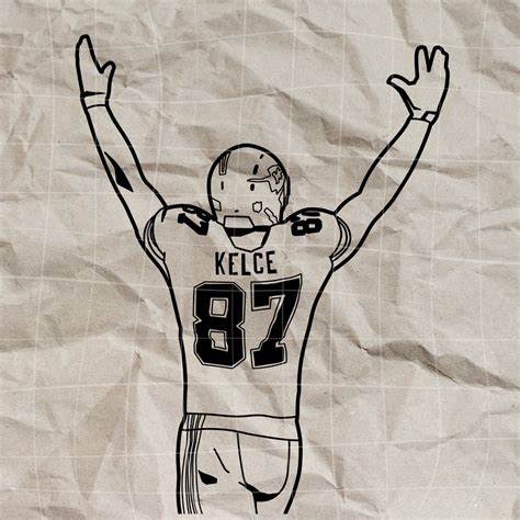 SVG Travis Kelce Svg PNG, Travis Kelce Svg, Sublimation Designs ...