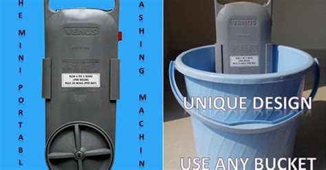 UNIQUE - BUCKET MOUNTED MINI WASHING MACHINE | Indiegogo