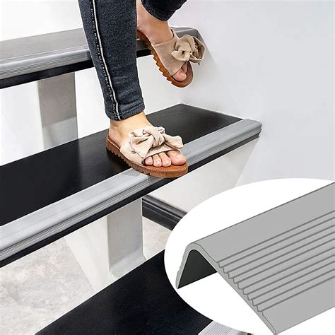 Buy Jashgop Stair Nosing Edge Trim Anti Non Slip Stair Edge Nosing Anti ...