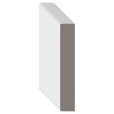 METRIE White Paint MDF Board D4S 1 in x 3 in x 8 ft MTEK103-08 | RONA