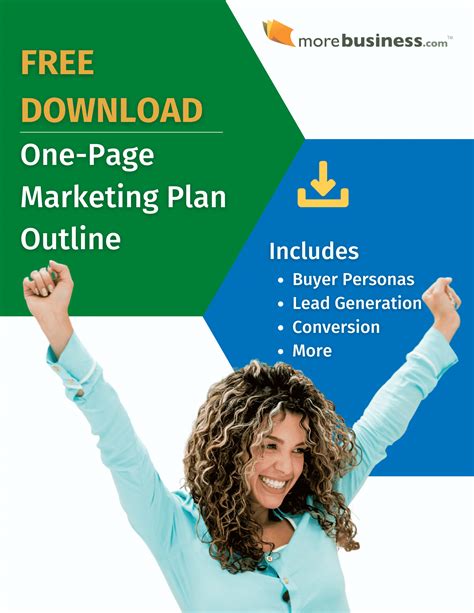 One Page Marketing Plan Outline to Generate Qualified Leads