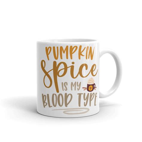 Fall Coffee Mug, Autumn Mug, Fall Mugs, Pumpkin Mug, Pumpkin Spice ...