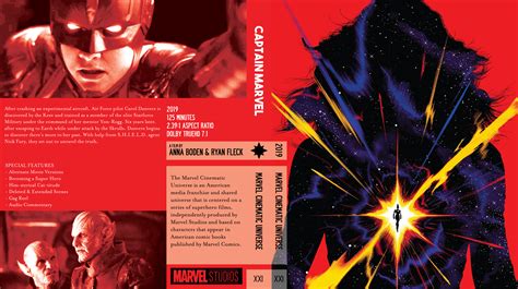 Custom Blu-ray cover for Captain Marvel (link to entire MCU in comments) : r/marvelstudios