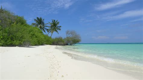 Exotic White Sand Beach In Maldives Island Stock Footage Video 9322448 - Shutterstock