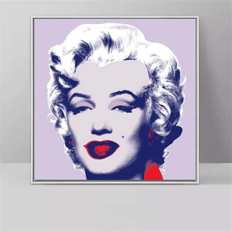 Decorative Art Marilyn Monroe Multi Colors By ANDY WARHOL Art Prints Wall Pictures Portrait Art ...