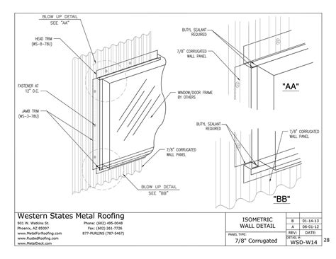 Part #WS-8-78U Head Trim for Corrugated Metal Siding