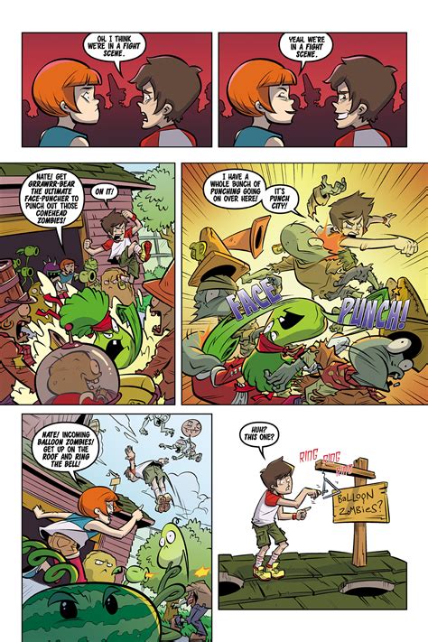 Plants vs. Zombies - Read free Comics online!: Plants vs. Zombies: Timepocalypse Issue #6