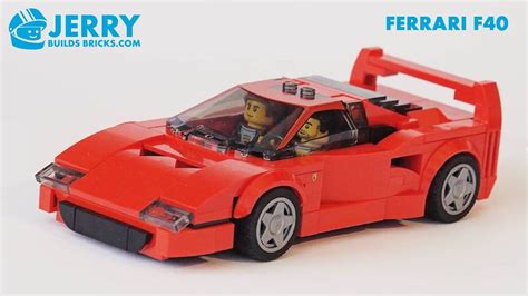 LEGO MOC Ferrari F40 By Barneius Rebrickable Build With LEGO ...