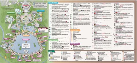 2015 Epcot Food and Wine Park Map Released • DisneyTips.com