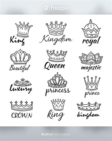 Easy Princess Crown Drawing