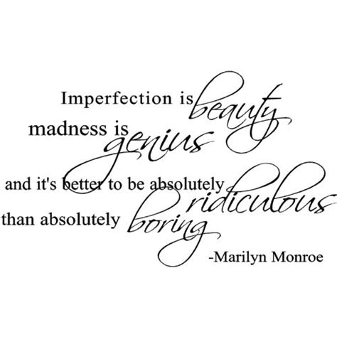 Marilyn Monroe wall quote sticker art decor – Victoria's Pearls