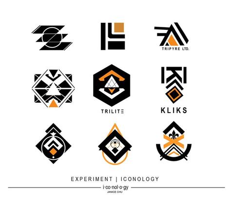 Random Sci Fi Logos , Janice Chu | Banner design inspiration, Logo ...