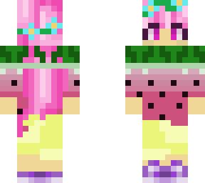 Watermelon Girl | Minecraft Skins