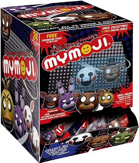 Funko Five Nights at Freddys Five Nights at Freddys MyMojis Mystery Box 24 Packs - ToyWiz