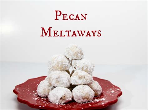 Pecan Meltaway Cookie Recipe - Just Short of Crazy