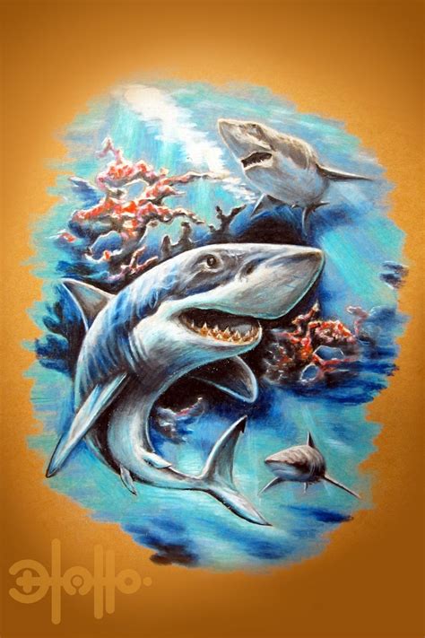 Shark Tattoo Drawing at GetDrawings | Free download