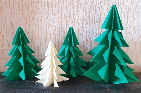 Sapin De Noël En Origami, Pliage Papier [Video] pour Bricolage Cp Noel - GreatestColoringBook.com