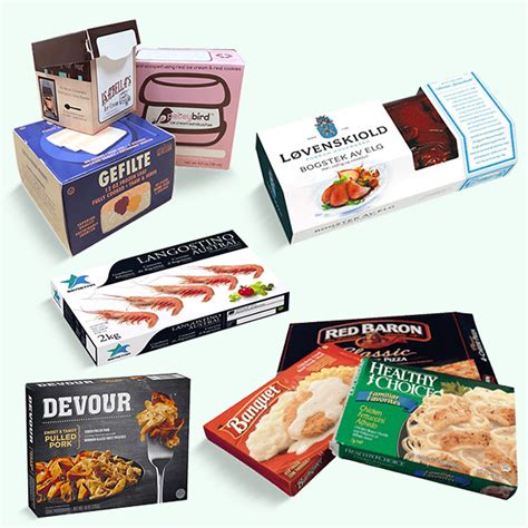 Custom Printed Frozen Food Boxes | Wholesale Prices | EZCB