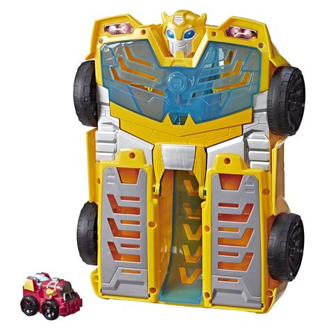 Playskool Heroes Transformers Rescue Bots Academy Bumblebee Track Tower ...