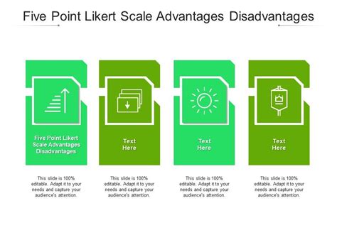 Five Point Likert Scale Advantages Disadvantages Ppt Powerpoint Presentation Model Grid Cpb ...