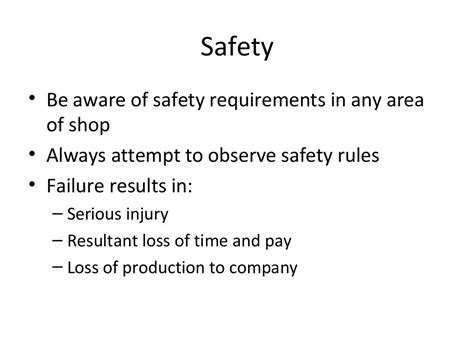 Lathe safety final