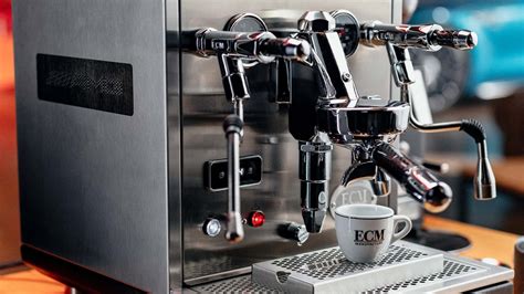 Introducing The New ECM x Mercedes-AMG Synchronika Espresso Machine