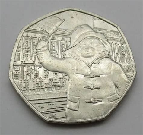 ROYAL MINT 2018 Paddington Bear at the Palace Collectable Fifty Pence 50p Coin EUR 2,91 ...